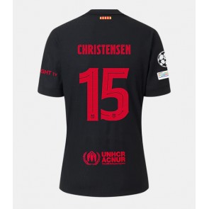 Barcelona Andreas Christensen #15 Gostujuci Dres 2024-25 Kratak Rukavima